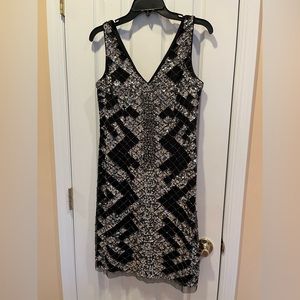 Adrianna Papell Embellished Sheath Dress, size 10
